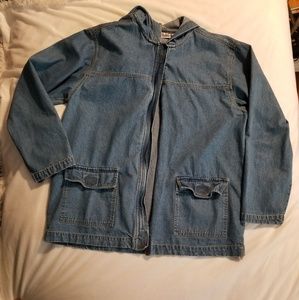 Denim Vintage Raincoat